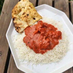 Butter Naan  Butter Chicken