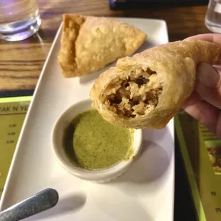 Chicken Samosas