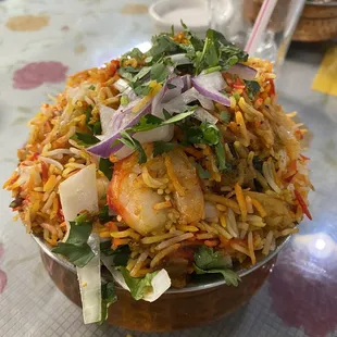 Shrimp Biryani