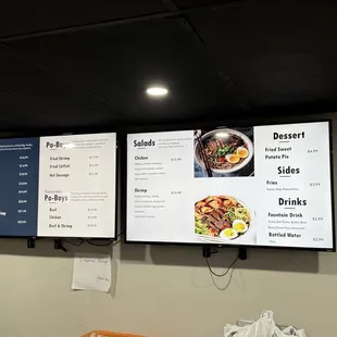 Menu but nothing everything is available