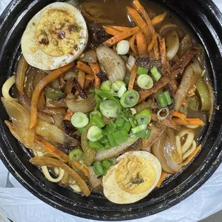 Veggie Yakamein (Beef Broth)