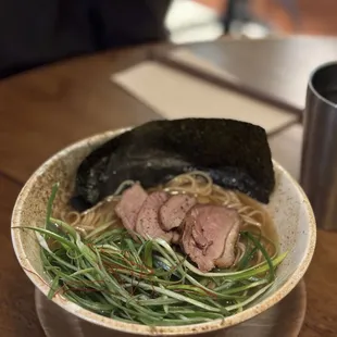Signature duck ramen