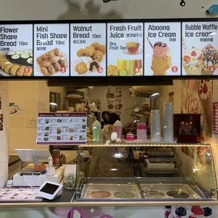 an ice cream shop