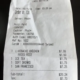 Lunch for 2...$22