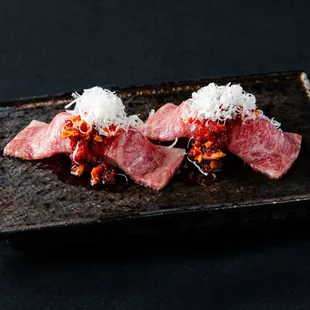 Wagyu Crunchy Chilli Sushi