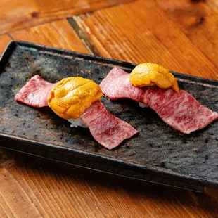 Uni Wagyu Sushi
