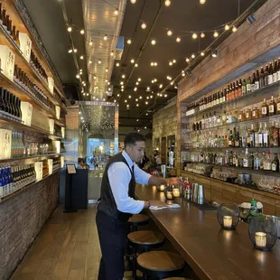 interior, sushi and sashimi