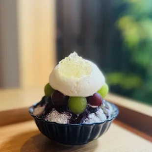 Seasonal Fruit + Shaved Milk Ice