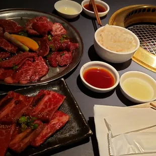 Assorted Meat Platter + Short Ribs