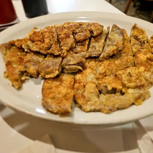 Dinner@Yakiniku Jang Su; 1/12/2025. I ordered their, *Meat Juhn*, which is a lot for just one person!! Brought leftovers home again!!