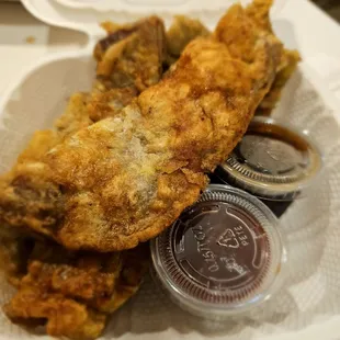 Dinner@Yakiniku Jang Su; 1/12/2025. I ordered their, *Meat Juhn* $21.95, which is a lot for just one person!! Brought leftovers home again!