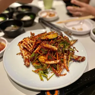 Spicy Marinated Crab