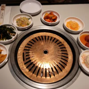 Dinner @Yakiniku Seoul with Da Hubby &amp; GS. It&apos;s the Ban Chan that I always enjoy here &amp; Seeing Alicia :)