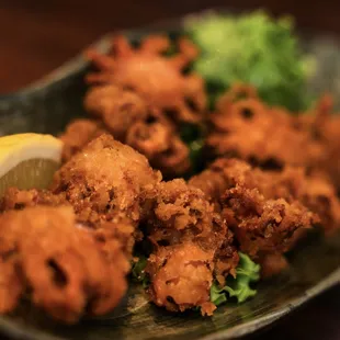 chicken wings and fried chicken, food