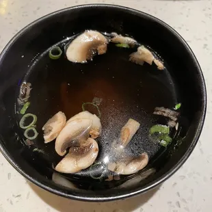 Miso soup?