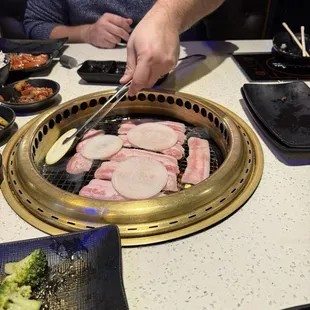 Pork Belly and onion