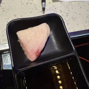 Piece of beef fat to grease the grill.