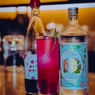 Shiso sour
