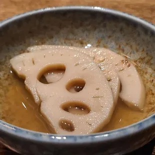 a bowl of food