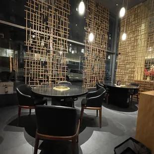interior, sushi and sashimi