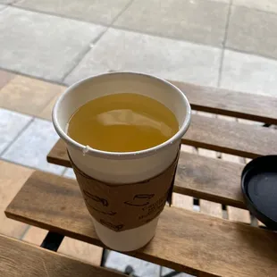 Warm Yuzu tea