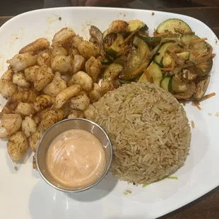Shrimp hibachi
