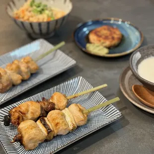 Edomasa set meal will tell you all about our long tradition and grill chefs skills