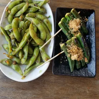 Garlic Edamame