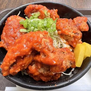 Spicy karaage Don D-5