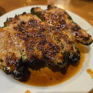 Chicken stuff peppers