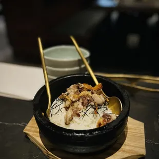 Bone marrow kimchi rice