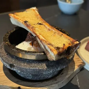 Bone marrow kimchi fried rice w filet mignon pt1