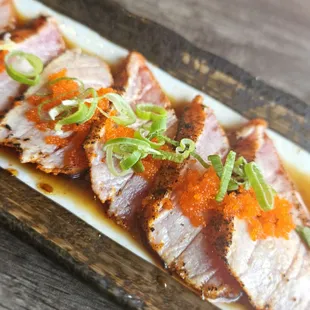 Peppered Tuna Appetizer