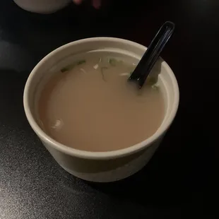 Generous Portion of Miso Soup