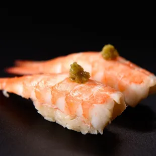 Shrimp with yuzu kosho