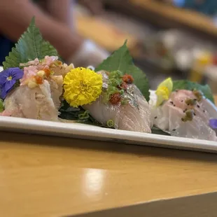 Akami Sashimi Yellowtail Sashimi