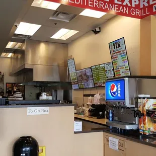 Front Counter for Yala Kol Express Rossford