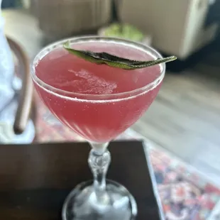 The Longest Night cocktail with vodka &amp; pomegranate