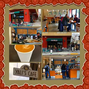 Montage of images from Yali's Cafe
