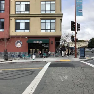 View from across the street