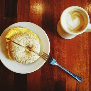 Bagel, latte～