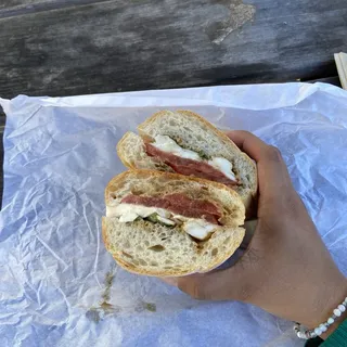 Tomato Mozzarella Sandwich Lunch