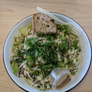 Asian chicken salad - $7.95