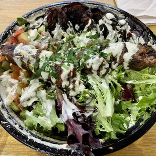 Lamb &amp; Beef Kebab Bowl