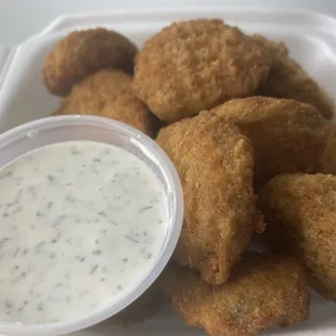 Fried pickles