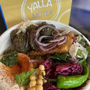 Falafel bowl