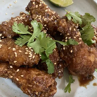 Glazed Chicken Wings