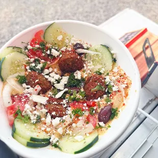 salads, food