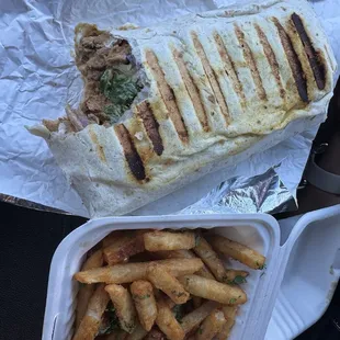 Chicken Shawarma wrap