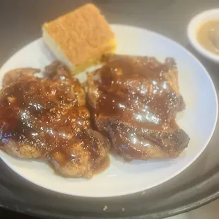 ribs, food, bbq ribs